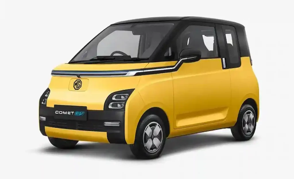 meenakshi anoop buys new mg comet ev